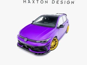 Maxton Design - Front Splitter V.1 VW Golf R MK8 Facelift