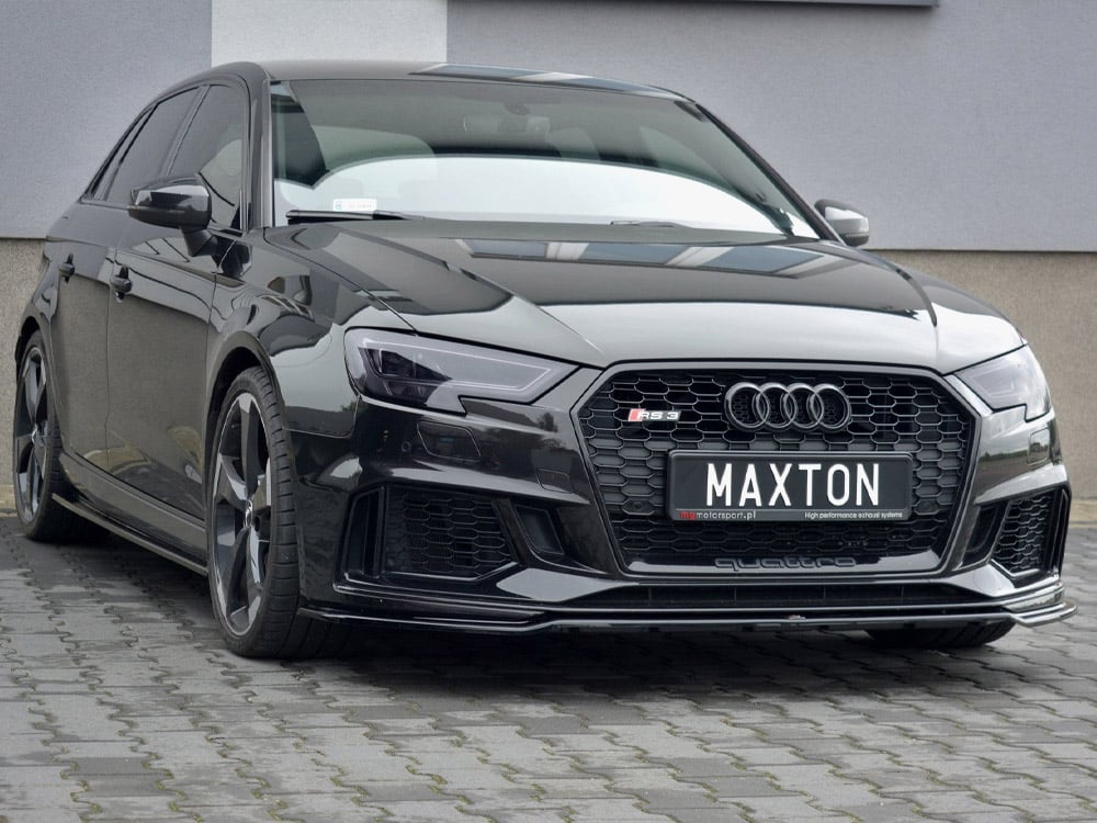 Maxton Design - Front Splitter V.2 Audi Rs3 8V Facelift Sportback (2017-2020) 1 Maxton Design - Front Splitter V.2 Audi Rs3 8V Facelift Sportback (2017-2020)
