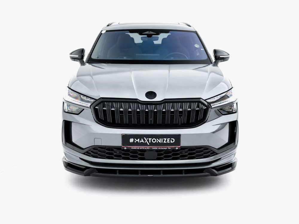 Maxton Design - Front Splitter V.1 Skoda Kodiaq Sportline Mk2 3 Maxton Design - Front Splitter V.1 Skoda Kodiaq Sportline Mk2 - Image 3