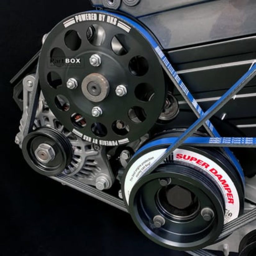 HKS - Crank Damper Pulley Kit Nissan Skyline GT-R R33 R34 95-02 2 HKS - Crank Damper Pulley Kit Nissan Skyline GT-R R33 R34 95-02 - Image 2