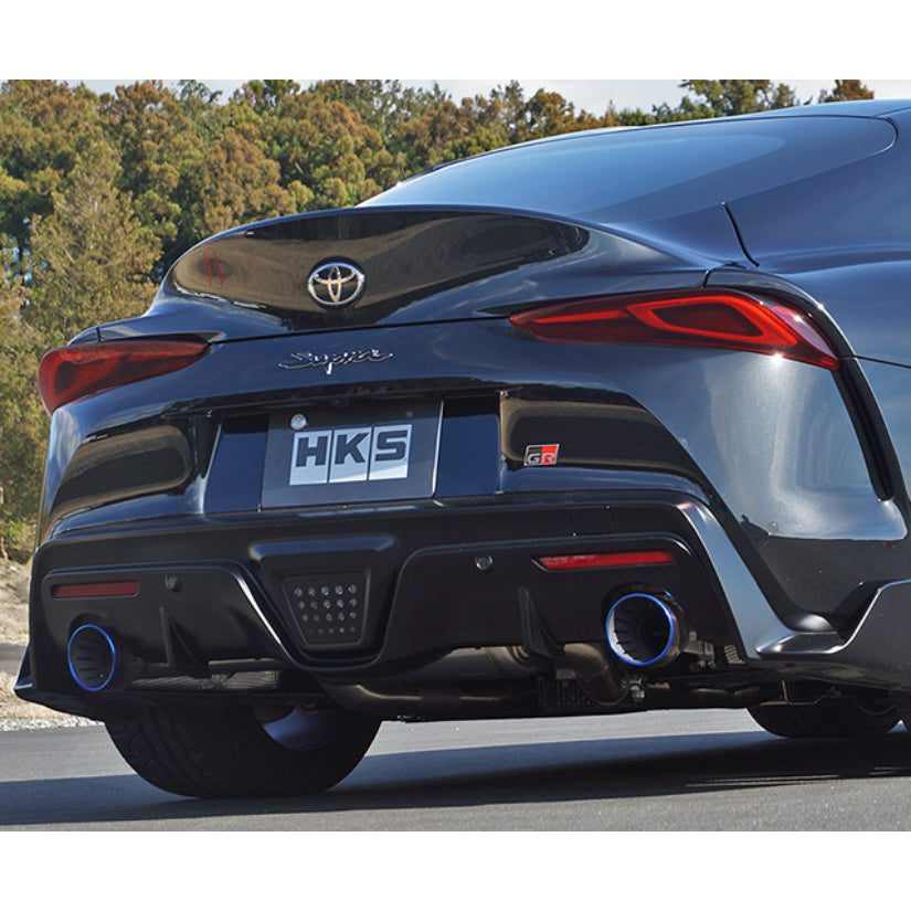 HKS - Super Turbo Muffler Toyota GR Supra A90 Rear Section TUV 19-25 2 HKS - Super Turbo Muffler Toyota GR Supra A90 Rear Section TUV 19-25 - Image 2