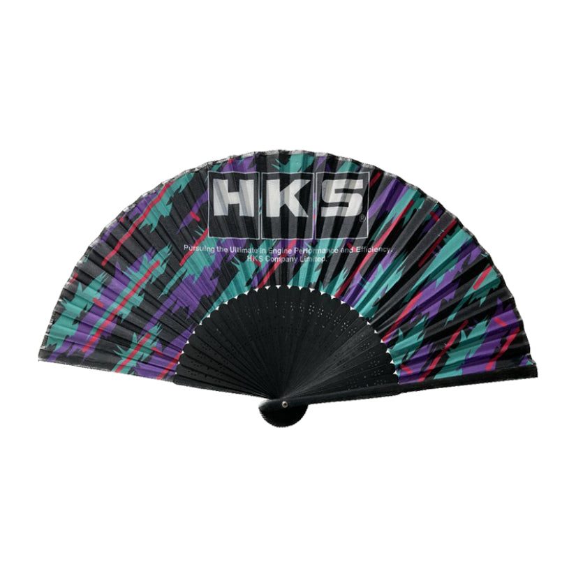 HKS - Japanese Folding Fan Oil Colour 1 HKS - Japanese Folding Fan Oil Colour