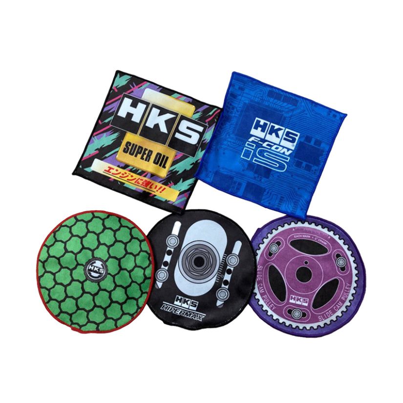 HKS - Mini Towel Assorted 5 Pack 1 HKS - Mini Towel Assorted 5 Pack