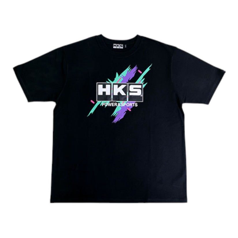 HKS - Super Racing T-Shirt V2 Black 1 HKS - Super Racing T-Shirt V2 Black