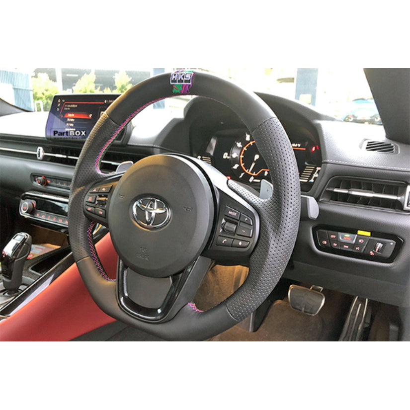 HKS - Replacement Steering Wheel Toyota GR Supra A90 19-25 2 HKS - Replacement Steering Wheel Toyota GR Supra A90 19-25 - Image 2