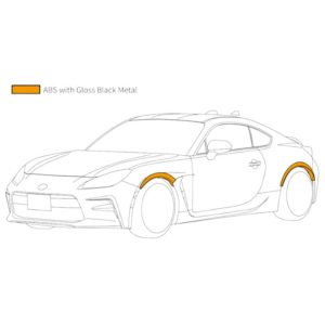 HKS - Type-S Fender Moulding Set Toyota Subaru GR86 BRZ ZD8 ZN8 21+