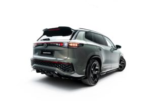 Maxton Design - Rear Splitter Volkswagen Tayron R-Line [Mk1] (with vertical bars)