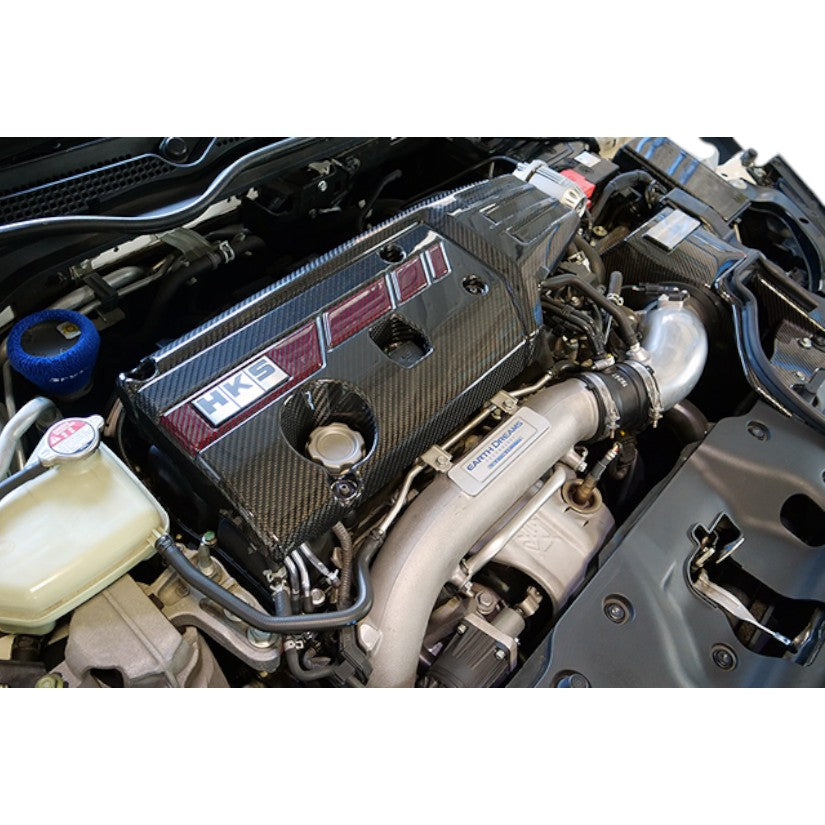 HKS - Carbon Fibre Engine Cover Honda Civic Type R FL5 22+ 3 HKS - Carbon Fibre Engine Cover Honda Civic Type R FL5 22+ - Image 3