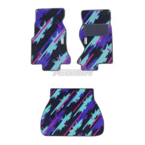 HKS - 50th Anniversary Oil Splash Car Mats Mitsubishi Evolution 7 8 9 CT9A - HKS - 50th Anniversary Oil Splash Car Mats Mitsubishi Evolution 7 8 9 CT9A (RHD / Front) 20 hks 50th anniversary oil splash car mats mitsubishi evolution 7 8 9 ct9a 753