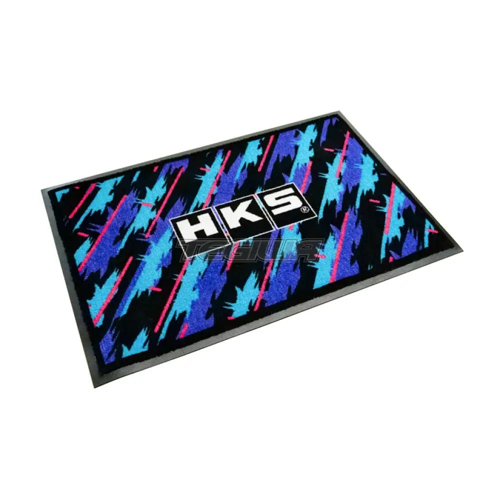 HKS - Oil Splash Pattern Door Mat 1 HKS - Oil Splash Pattern Door Mat