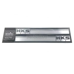 HKS - Premium Goods Sticker Stripe Silver 8 hks premium goods sticker stripe silver decals stickers 210