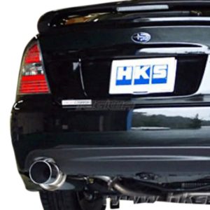 HKS - SS Hiper Muffler Legacy B4 BL5 EJ20 03/6~ 6 hks ss hiper muffler legacy b4 bl5 ej20 03 6 exhaust systems 514