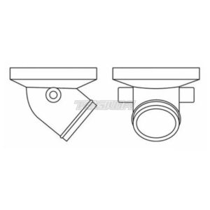 HKS - Super SQV Universal Flange 35mm Hose 40 Degrees 8 hks super sqv universal flange 35mm hose 40 degrees kits 394