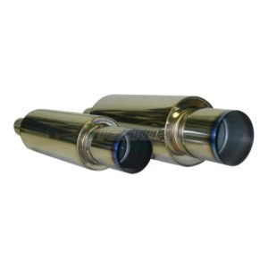 HKS - Universal Back box Ti tip 170d 6 hks universal back box ti tip 170d exhaust systems 415