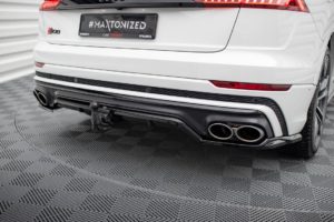 Maxton Design - Rear Splitter for Audi SQ8 [Mk1] (With Vertical Bars)