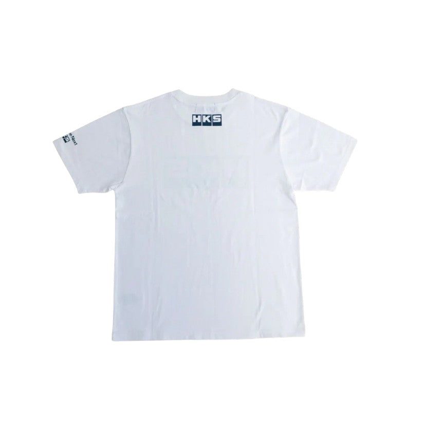 HKS - T-Shirt White 2 HKS - T-Shirt White - Image 2