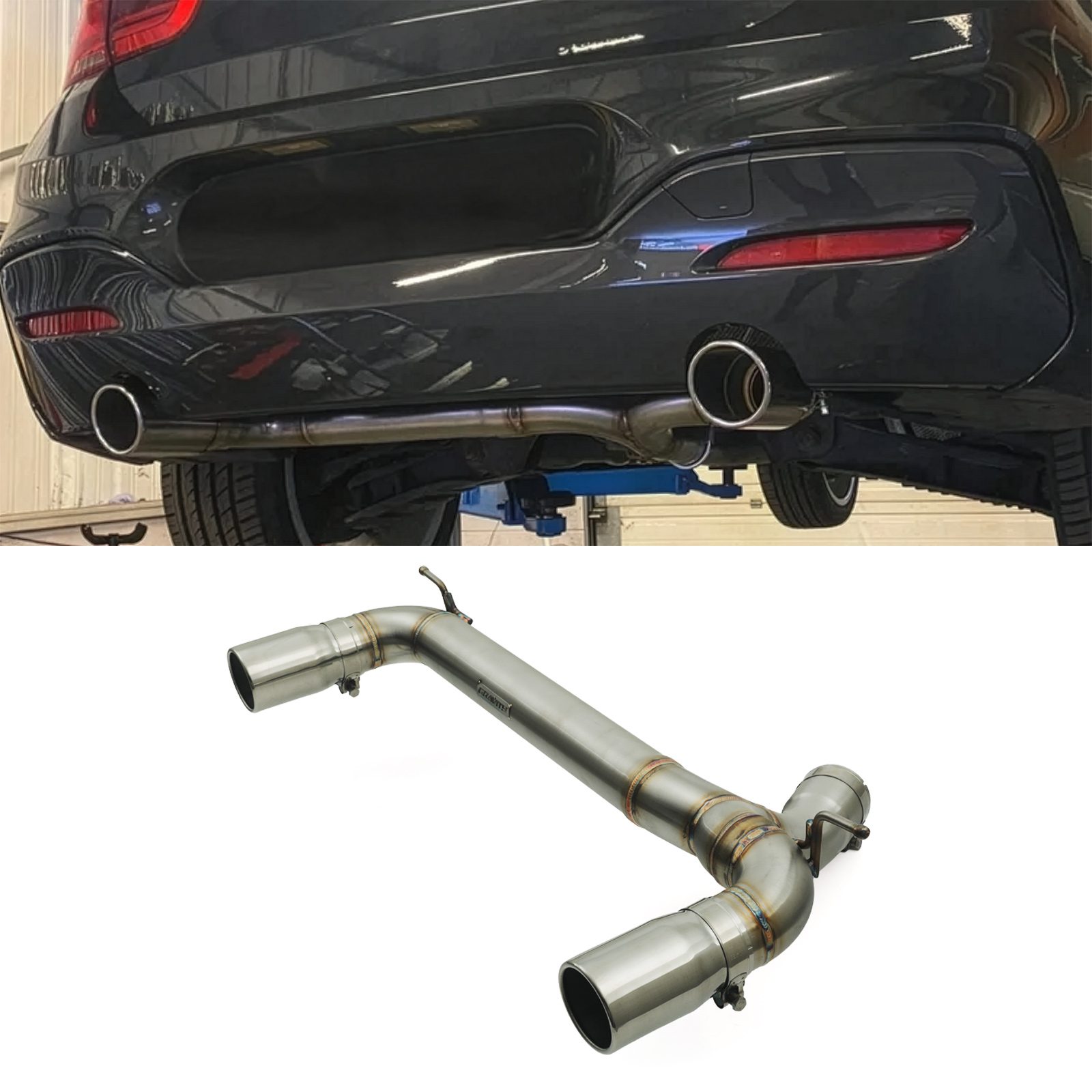 Gravity - 3" Exhaust Back Box Delete - BMW 1-Series Series F20/F20/F21 F20/F21 M140i 16-19 1 Gravity - 3" Exhaust Back Box Delete - BMW 1-Series Series F20/F20/F21 F20/F21 M140i 16-19