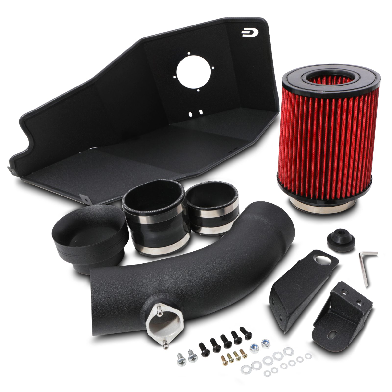 Direnza - VW Golf MK5 R32 3.2 VR6 05-09 - Cold Air Induction Kit 2 Direnza - VW Golf MK5 R32 3.2 VR6 05-09 - Cold Air Induction Kit - Image 2