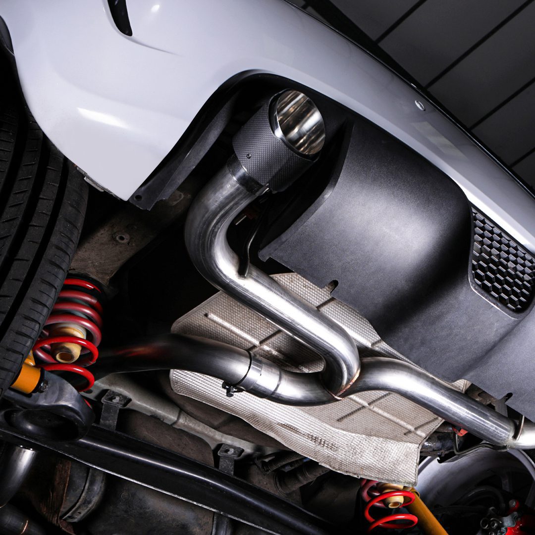 Direnza - Fiat 500 Abarth 1.4 08+ Catback Exhaust System With Carbon Tips 1 Direnza - Fiat 500 Abarth 1.4 08+ Catback Exhaust System With Carbon Tips