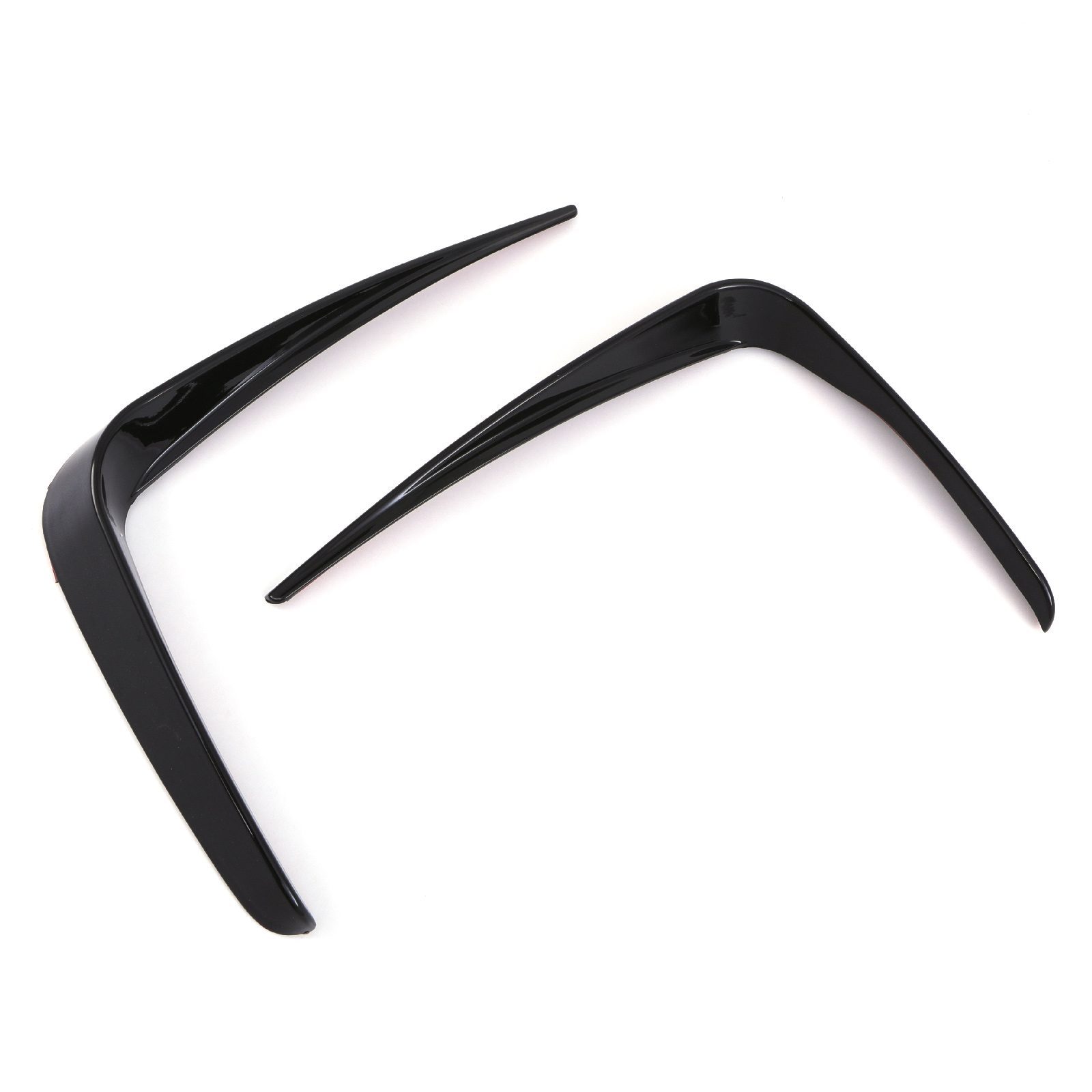 Front Bumper Wing Canards Gloss Black - BMW 3-Series Series G20 Pre-Lci 19-22 1 Front Bumper Wing Canards Gloss Black - BMW 3-Series Series G20 Pre-Lci 19-22