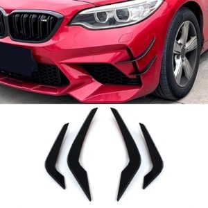 Gravity - Front Bumper Canard Gloss Black - BMW M2 F87 16-21