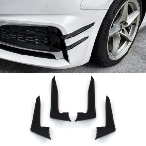 Gravity - Front Bumper Canard Gloss Black - Audi A5 F5/F5.5 Pre Facelift 17-20