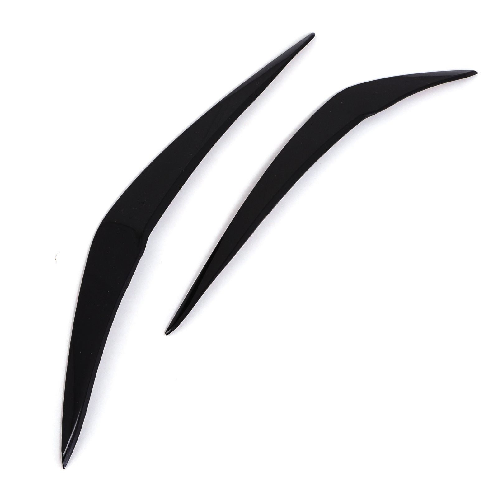 Eyebrow Headlight Trim Gloss Black - BMW 1-Series Series F20/F20/F21 Lci 15-19 1 Eyebrow Headlight Trim Gloss Black - BMW 1-Series Series F20/F20/F21 Lci 15-19