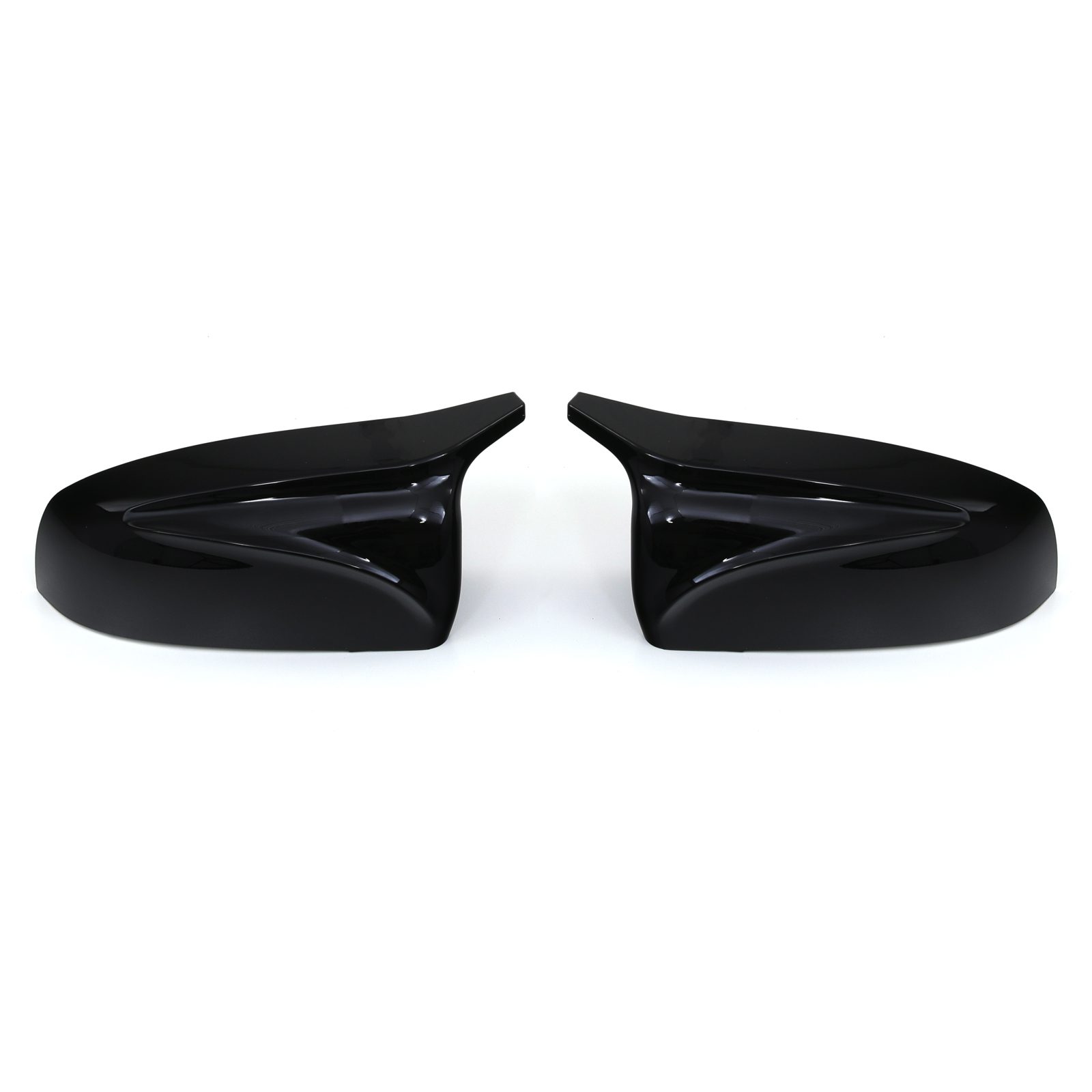 M Style Side Mirror Covers Gloss Black - BMW X6 E71 2008-2014 1 M Style Side Mirror Covers Gloss Black - BMW X6 E71 2008-2014