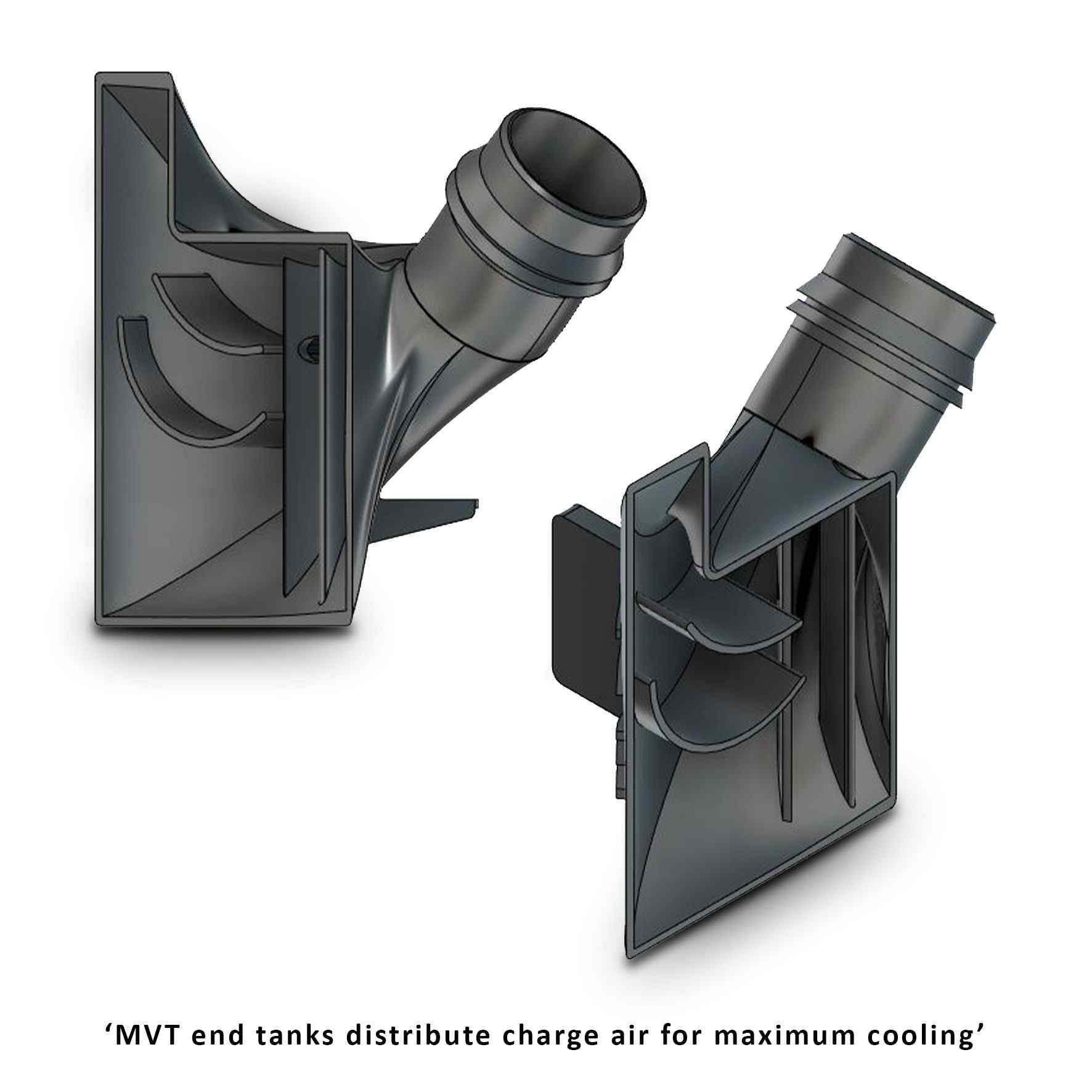 Direnza - BMW 1 Series F20 / F21 M135i 3.0L N55 12-18 - MVT Front Mount Intercooler 2 Direnza - BMW 1 Series F20 / F21 M135i 3.0L N55 12-18 - MVT Front Mount Intercooler - Image 2