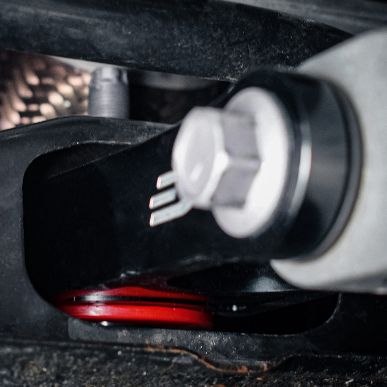 Direnza - Toyota Yaris GR 1.6 Turbo 2020+ | Aluminium Gearbox Torque Mount 3 Direnza - Toyota Yaris GR 1.6 Turbo 2020+ | Aluminium Gearbox Torque Mount - Image 3