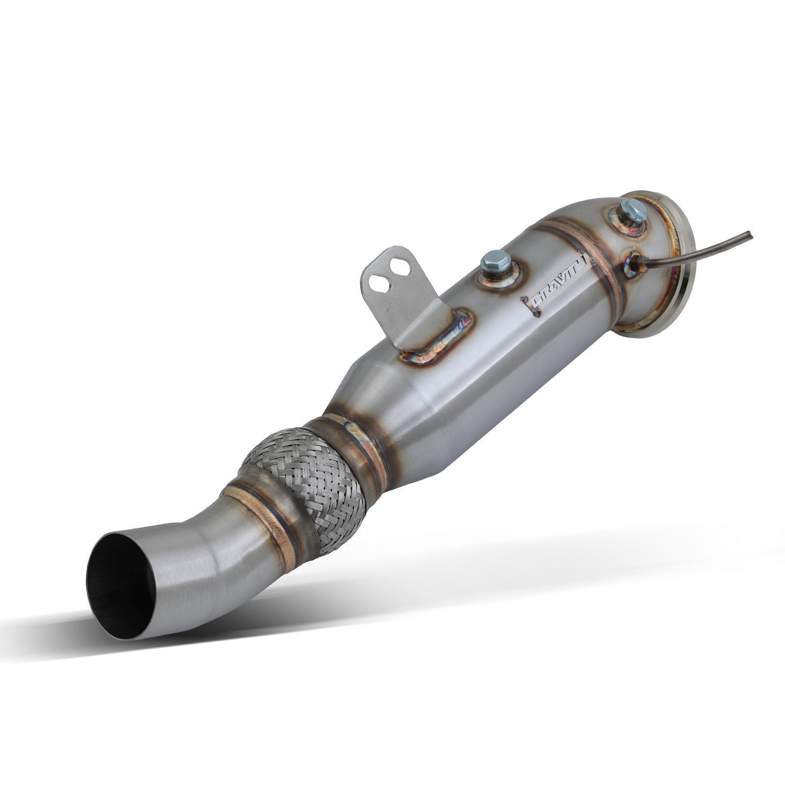 Gravity - 4.5" Exhaust Sports Cat Downpipe Gpf Delete - BMW 1-Series Series F20/F20/F21 M140i 2016-2019 1 Gravity - 4.5" Exhaust Sports Cat Downpipe Gpf Delete - BMW 1-Series Series F20/F20/F21 M140i 2016-2019