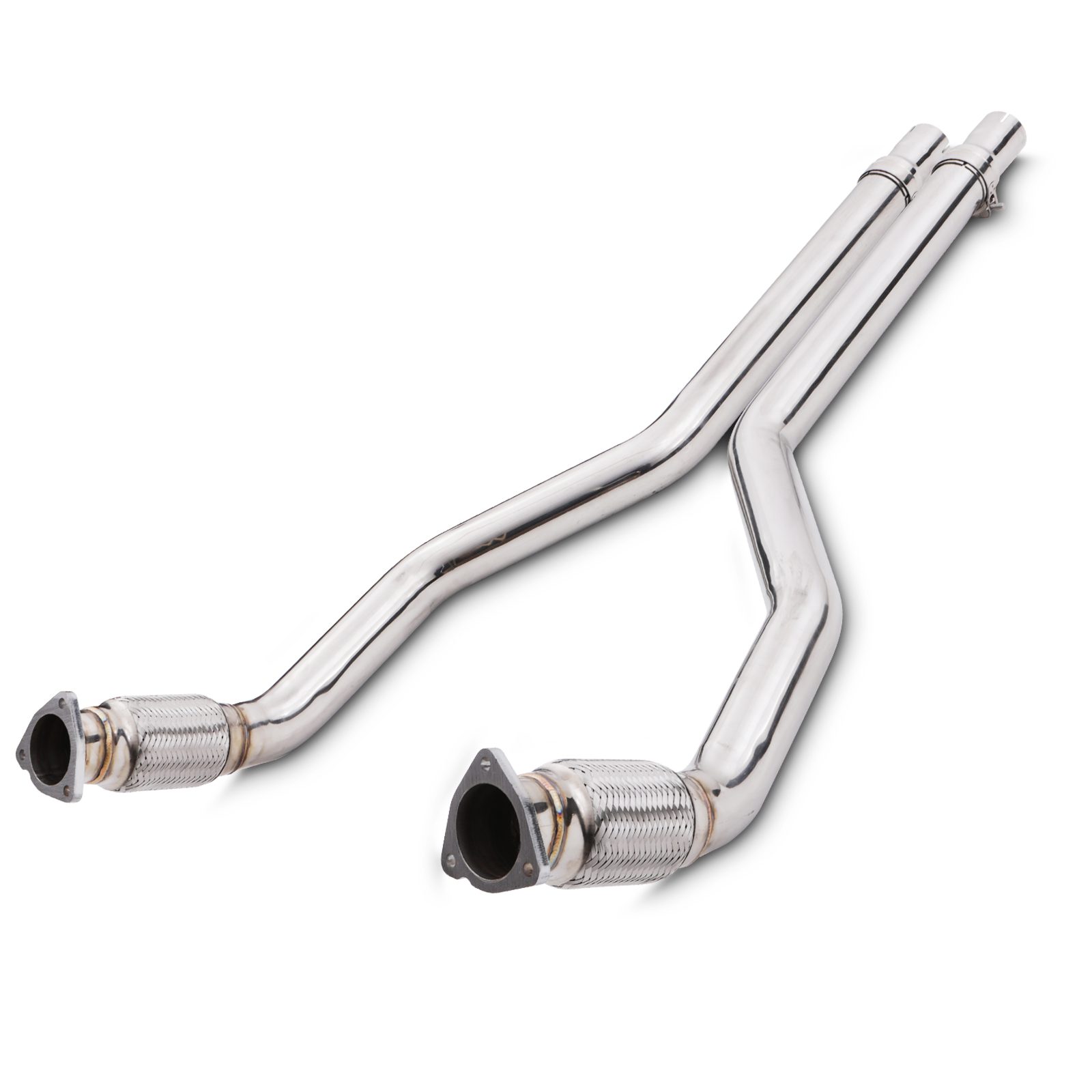 Gravity - 2.5" Exhaust Resonator Delete Downpipes - Audi S4 B8/B8.5 3.0Tsfi 09-16 1 Gravity - 2.5" Exhaust Resonator Delete Downpipes - Audi S4 B8/B8.5 3.0Tsfi 09-16
