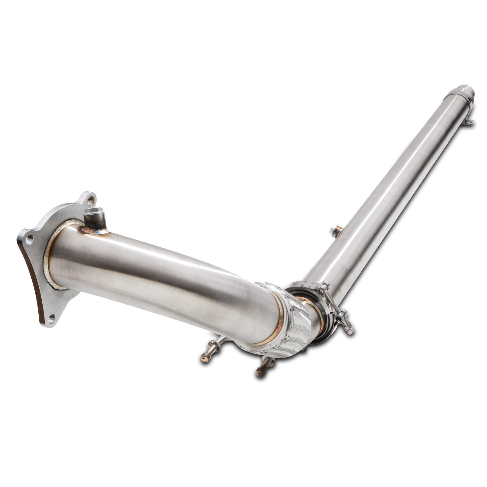Gravity - Decat Downpipe - Volkswagen Golf MK6 R / Audi A3 8P S3 2.0 Tfsi 1 Gravity - Decat Downpipe - Volkswagen Golf MK6 R / Audi A3 8P S3 2.0 Tfsi