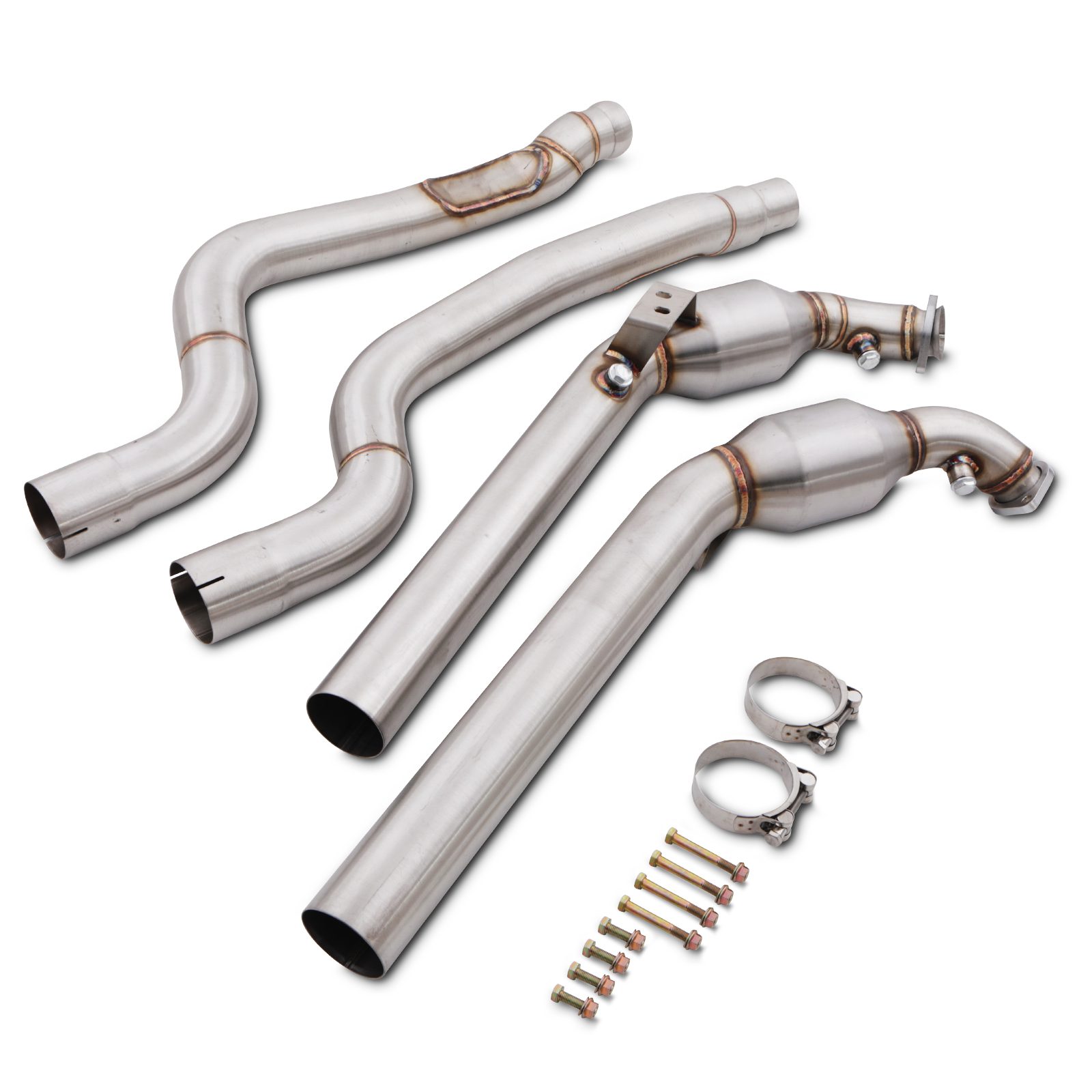 Direnza - Mercedes Benz C63 AMG W204 6.2L V8 08-14 - Decat Downpipes 1 Direnza - Mercedes Benz C63 AMG W204 6.2L V8 08-14 - Decat Downpipes