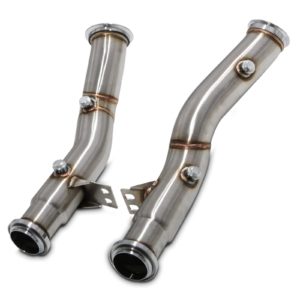 Direnza - Mercedes Benz C43 E43 AMG E400 W205 V6 Twin Turbo 17+ 3 Brushed Decat Downpipes