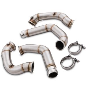 Direnza - Mercedes Benz C63 AMG W205 4.0L V8 14-21 - Decat Downpipes
