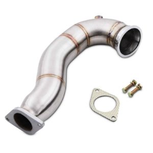 Gravity - 3" Exhaust Decat Downpipe - Fiat 500 595 695 1.4 Abarth 08-18 (Garrett Turbo)