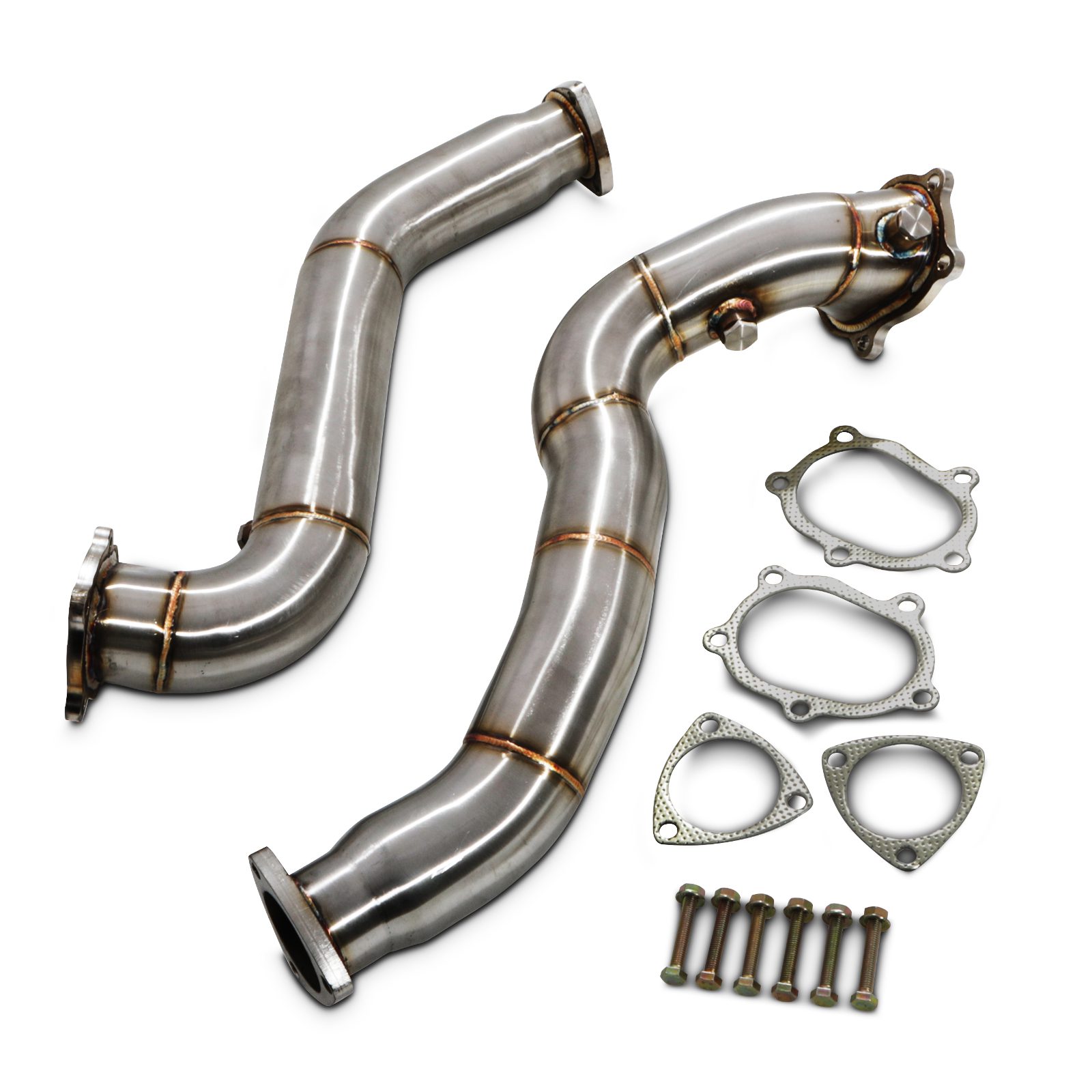 Direnza - Audi RS6 C7 Quattro 4.0T V8 13-18 Exhaust Decat Downpipes 1 Direnza - Audi RS6 C7 Quattro 4.0T V8 13-18 Exhaust Decat Downpipes