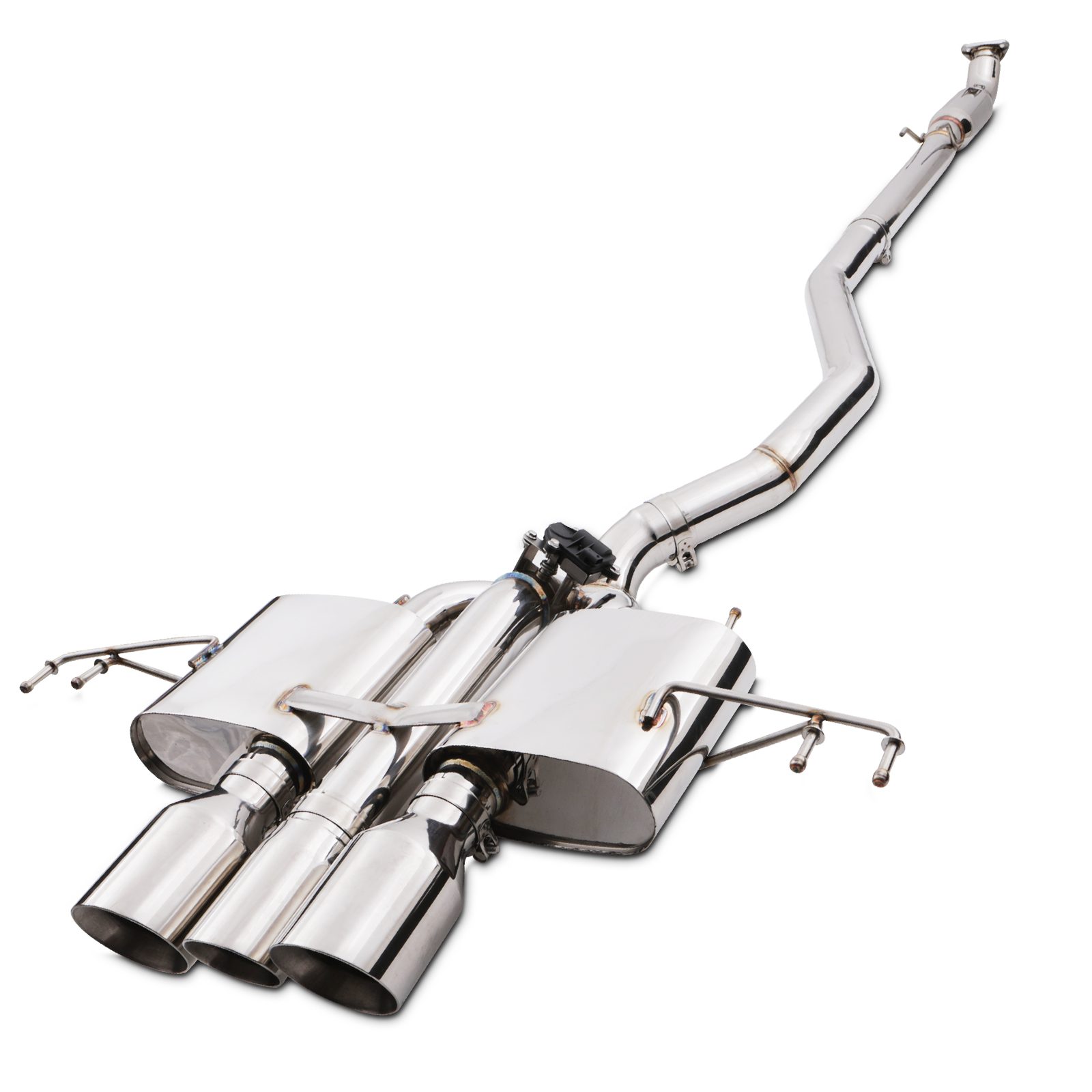 Gravity - 3" Valved Catback Exhaust System - Honda Civic FK7/FK8 Type R 2.0T 2017-2021 1 Gravity - 3" Valved Catback Exhaust System - Honda Civic FK7/FK8 Type R 2.0T 2017-2021