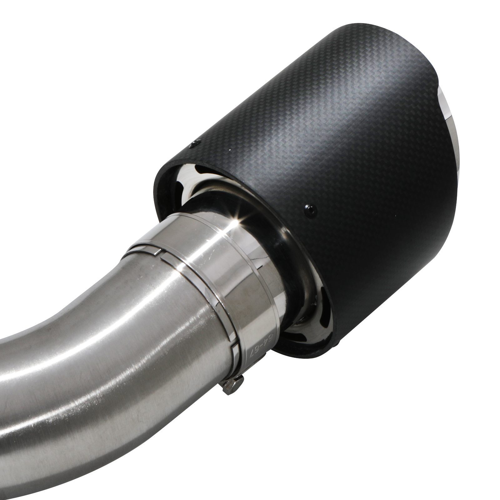 Direnza - Fiat 500 Abarth 1.4 08+ Catback Exhaust System With Carbon Tips 8 Direnza - Fiat 500 Abarth 1.4 08+ Catback Exhaust System With Carbon Tips - Image 8