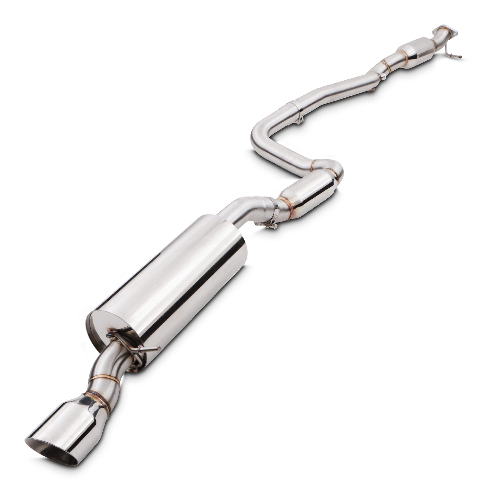 Gravity - Decat Exhaust System - Ford Fiesta MK6 St150 04-08 1 Gravity - Decat Exhaust System - Ford Fiesta MK6 St150 04-08