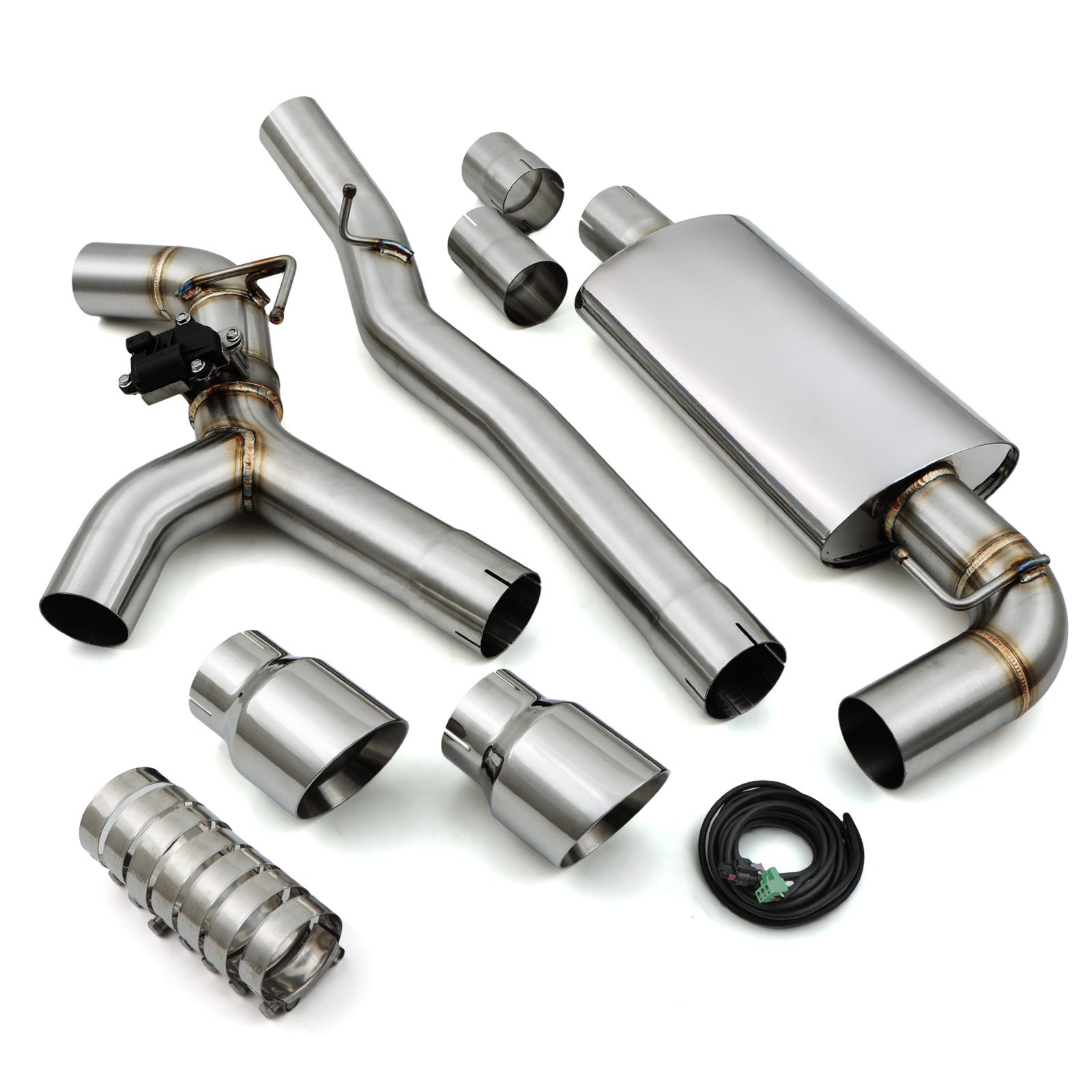 Gravity - 3" Gpf Back Valved Exhaust System - BMW 1-Series Series M135i F40 19-24 2 Gravity - 3" Gpf Back Valved Exhaust System - BMW 1-Series Series M135i F40 19-24 - Image 2