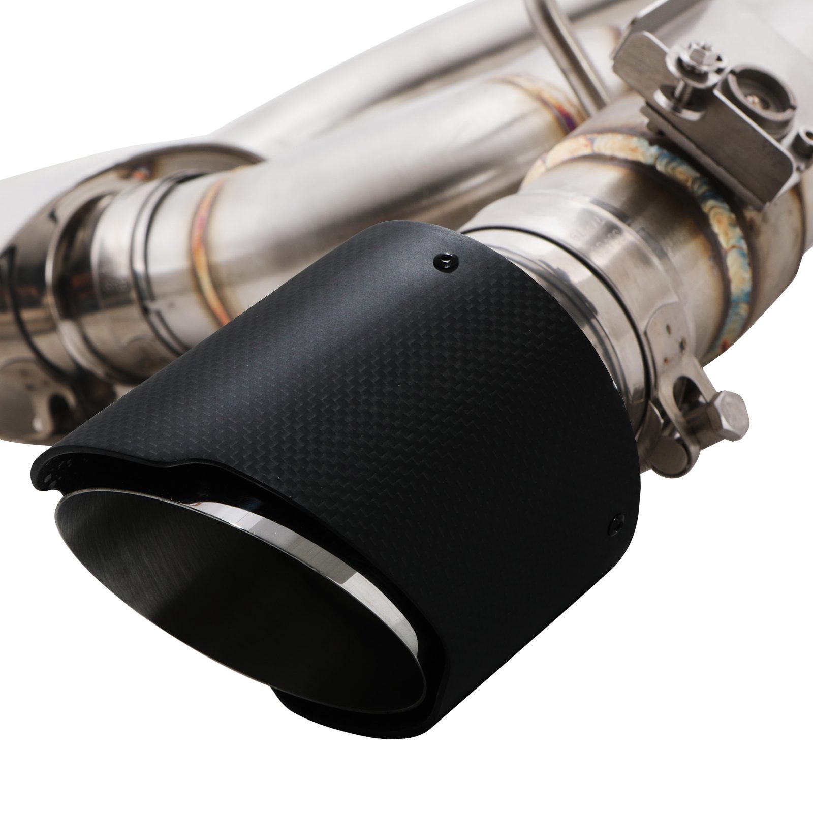 Direnza - Hyundai i30N 2019+ GPF Back Valved Carbon Exhaust System 6 Direnza - Hyundai i30N 2019+ GPF Back Valved Carbon Exhaust System - Image 6
