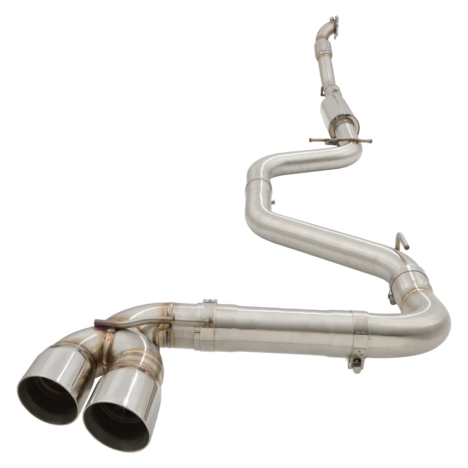 Gravity - Turbo Back Exhaust System - Audi TT MK2 8J 2.0Tfsi 06-10 6 Gravity - Turbo Back Exhaust System - Audi TT MK2 8J 2.0Tfsi 06-10 - Image 6