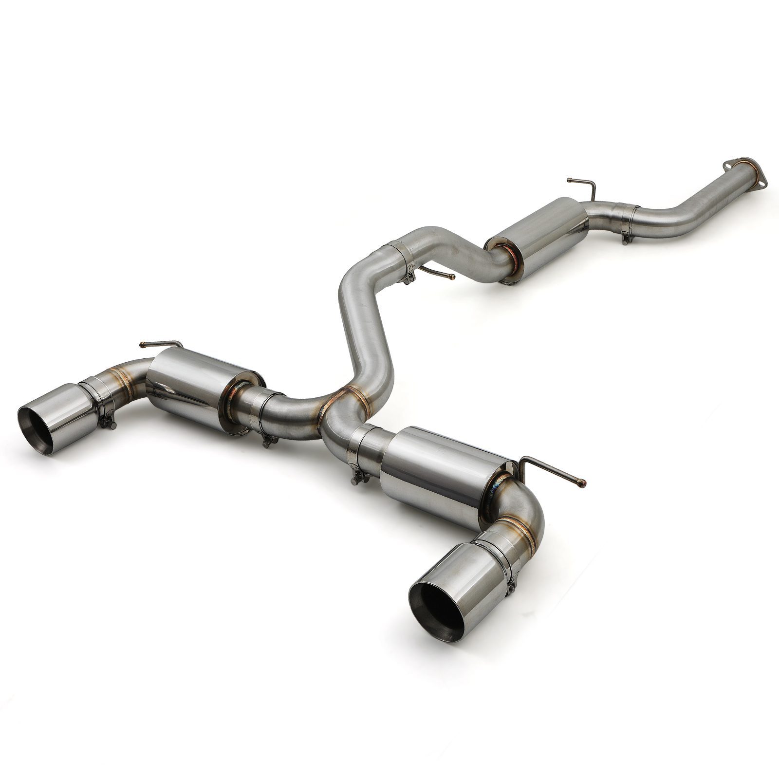 Gravity - 3" Stainless Catback Exhaust System - Ford Focus MK2 St225 2005-2011 1 Gravity - 3" Stainless Catback Exhaust System - Ford Focus MK2 St225 2005-2011