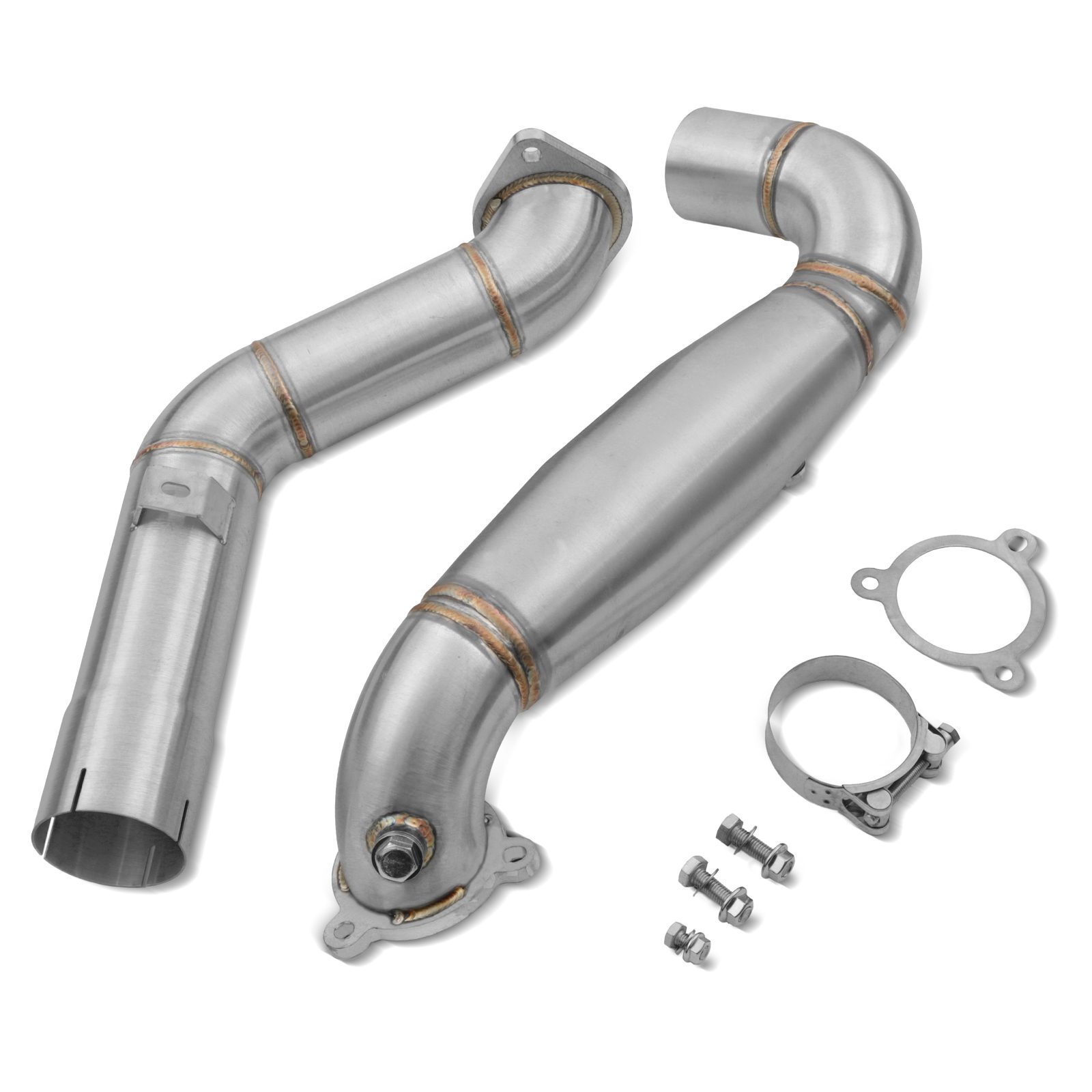 Gravity - 200 Cpi Exhaust Sports Cat Pipe - Mercedes-Benz Benz A35 Amg W177 2018+ 1 Gravity - 200 Cpi Exhaust Sports Cat Pipe - Mercedes-Benz Benz A35 Amg W177 2018+