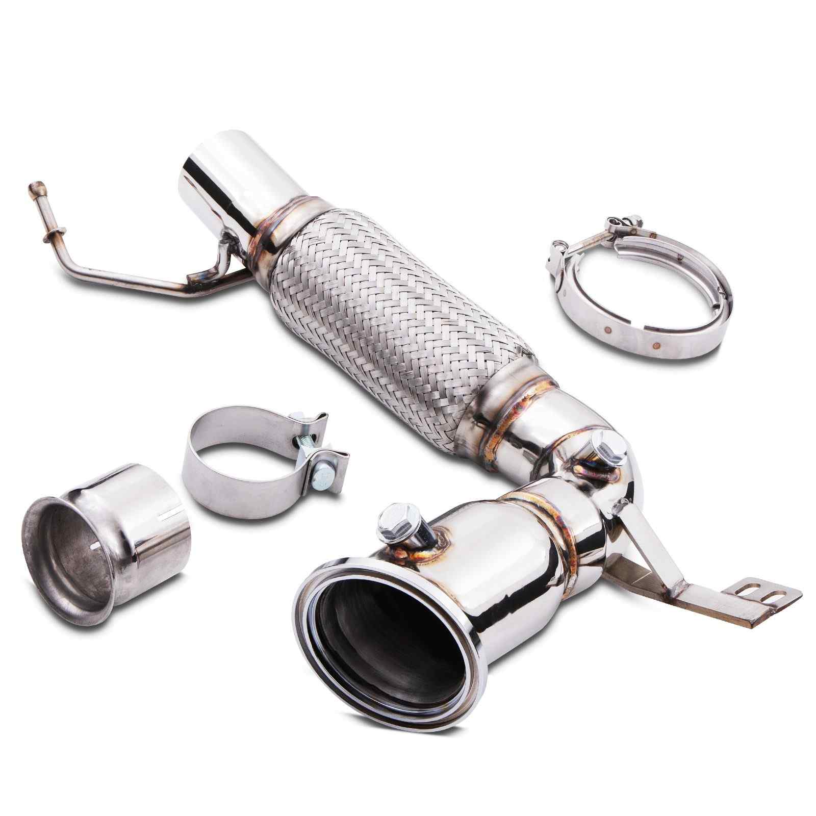 Gravity - 3.5"-2.75" Exhaust Decat Downpipe - Mini Hatch F5/F5.56 Jcw | B48 2.0T 1 Gravity - 3.5"-2.75" Exhaust Decat Downpipe - Mini Hatch F5/F5.56 Jcw | B48 2.0T
