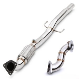 Gravity - 2.5" Exhaust 1St And 2Nd De Cat Downpipe - Vauxhall Corsa D 1.6 Turbo Vxr Nurburgring 11-15