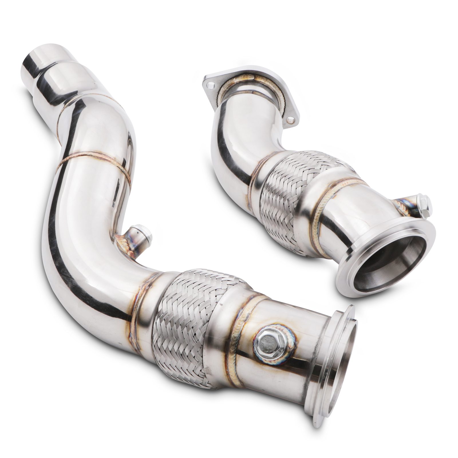 Gravity - 3" Exhaust Decat Downpipes - BMW 2-Series Series F87 M2 Competition Cs 3.0L 14-21 1 Gravity - 3" Exhaust Decat Downpipes - BMW 2-Series Series F87 M2 Competition Cs 3.0L 14-21