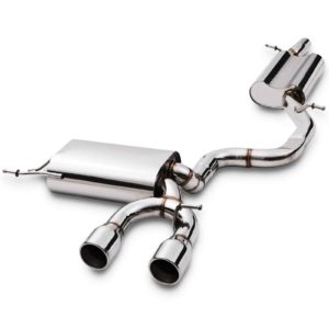Gravity - 2.5" Catback Exhaust System - Volkswagen Golf R32 MK5 3.2 Tfsi 4Motion 04-09